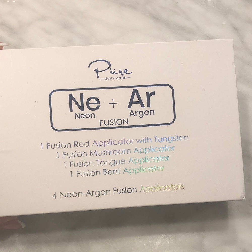 Neon-Argon Fusion Applicators - White